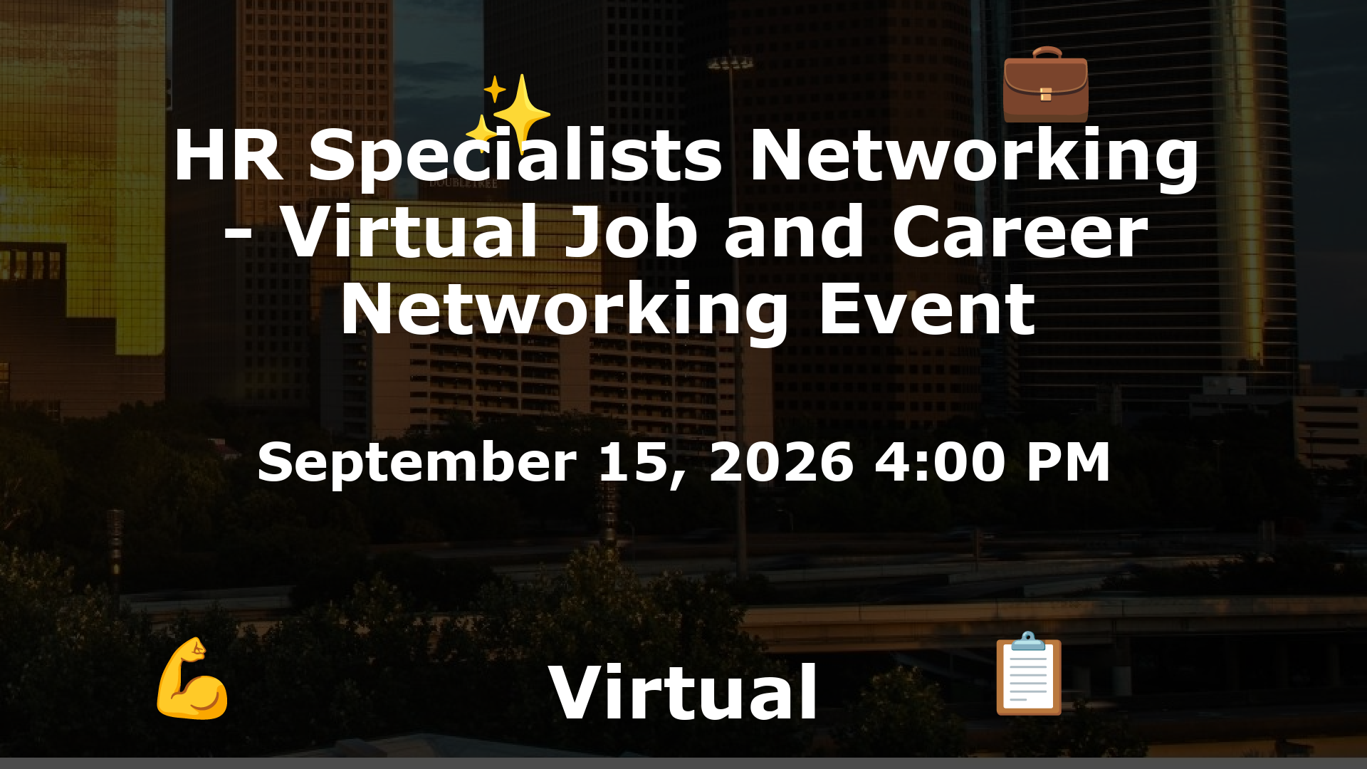 HR Specialists Networking - Virtual Job and Career Networking Event event image